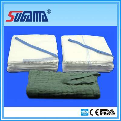 OEM Cotton Non-Sterile Gauze Lap Sponges for Surgical Use (non-washed and pre-washed available)